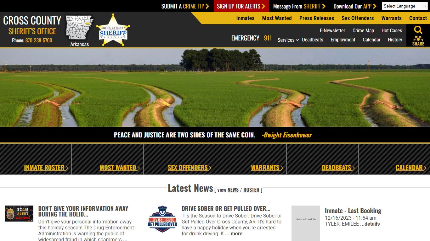 Inmate Roster - Page 1 Released Inmates Booking Date Descending - Cross ...